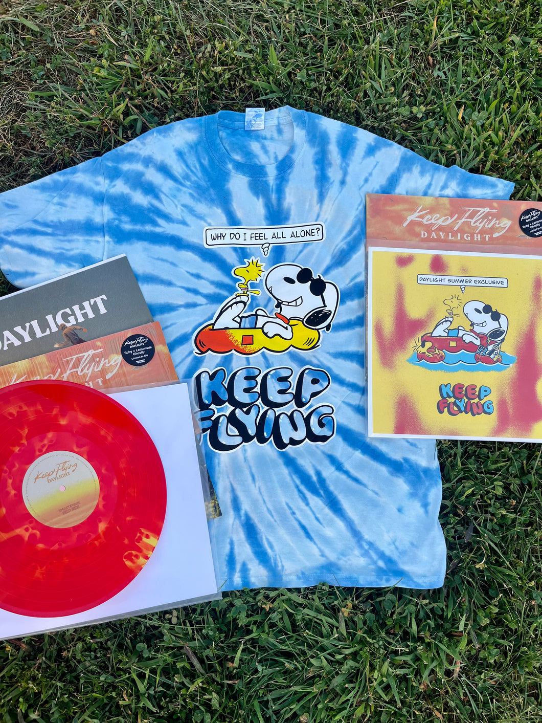 Snoopy Vinyl + Tee Bundle