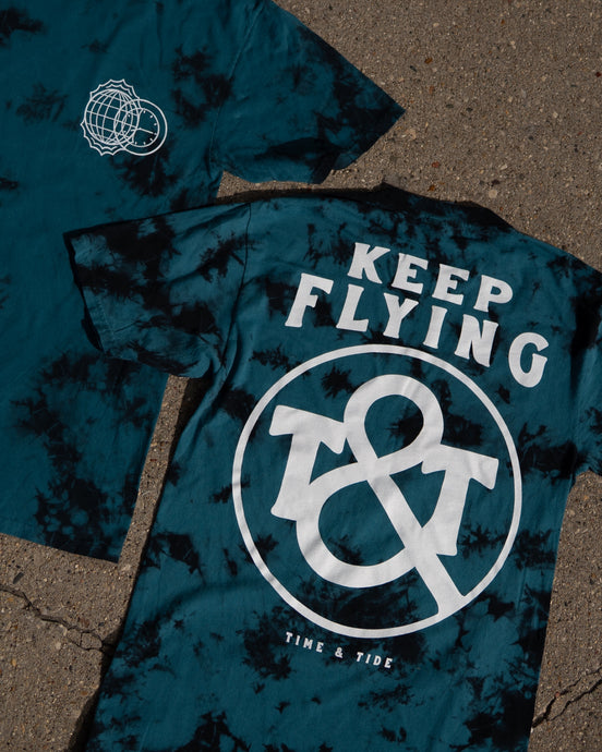 Teal/Black Dye Tee