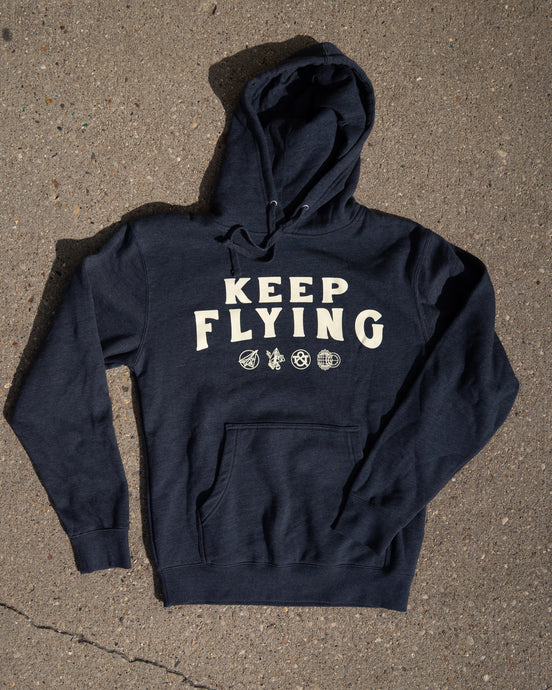 Logo Hoodie (Heather Navy)
