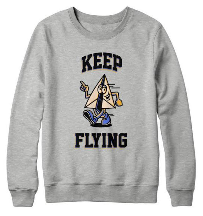 Perry the Paper Plane Crew Neck Sweatshirt (3 Left!)